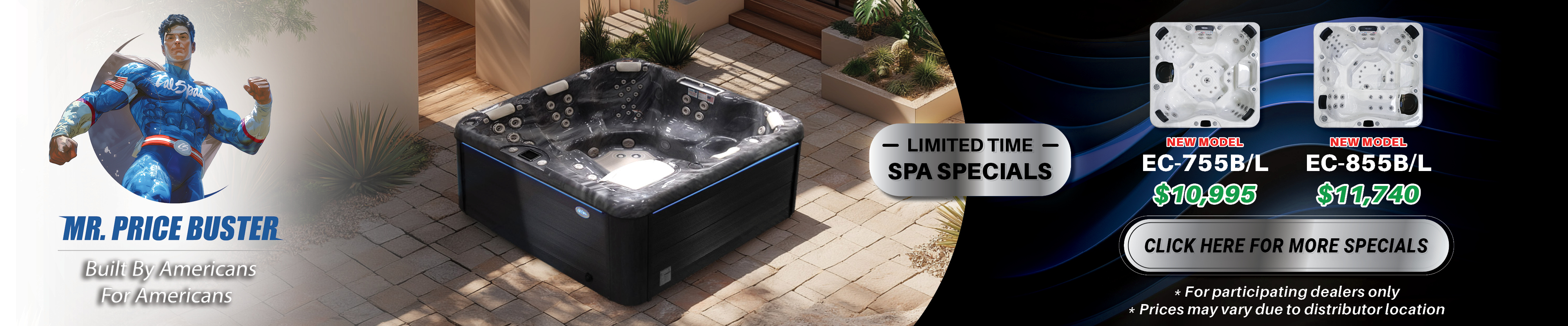 Calspas hot tub being used in a family setting - Redding